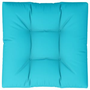 vidaXL Pernă de paleți, turcoaz, 70x70x12 cm, textil