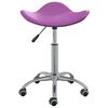 vidaXL Scaun pentru salon spa, violet, piele ecologică