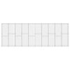 vidaXL Perete gabion cu capace, 600 x 30 x 200 cm, oțel galvanizat