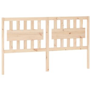 vidaXL Tăblie de pat, 165,5x4x100 cm, lemn masiv de pin