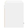 vidaXL Dulap suspendat cu depozitare Alb 80 x 31 x 40 cm Lemn compozit