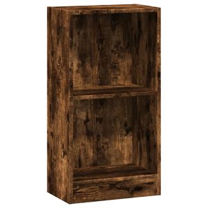 vidaXL Bibliotecă, stejar fumuriu, 40x24x76 cm, lemn prelucrat
