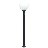 vidaXL St&acirc;lp luminos cu senzor 120 cm negru IP44