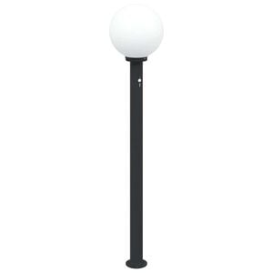 vidaXL St&acirc;lp luminos cu senzor 120 cm negru IP44