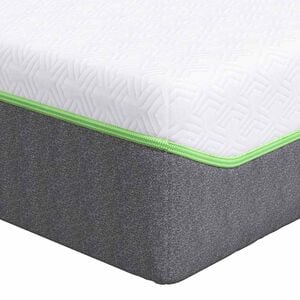 vidaXL Saltea Alb și gri 80 x 160 cm Material Jacquard