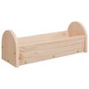 vidaXL Hrănitor pentru f&acirc;n de iepuri, 28x10x10 cm, lemn masiv brad