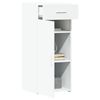 vidaXL Dulap, alb, 40x42,5x93 cm, lemn prelucrat
