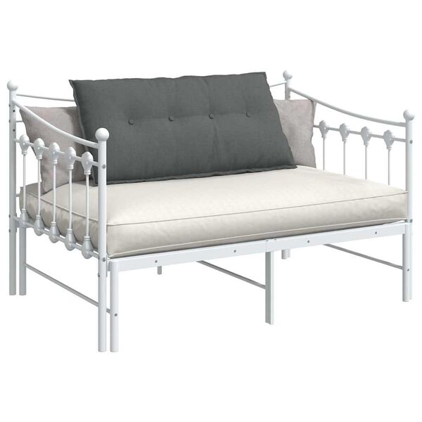 vidaXL Perna pentru spate Gri &icirc;nchis 100 x 19 x 50 cm țesătură