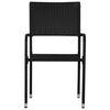vidaXL Set mobilier de grădină, 7 piese, negru, poli ratan