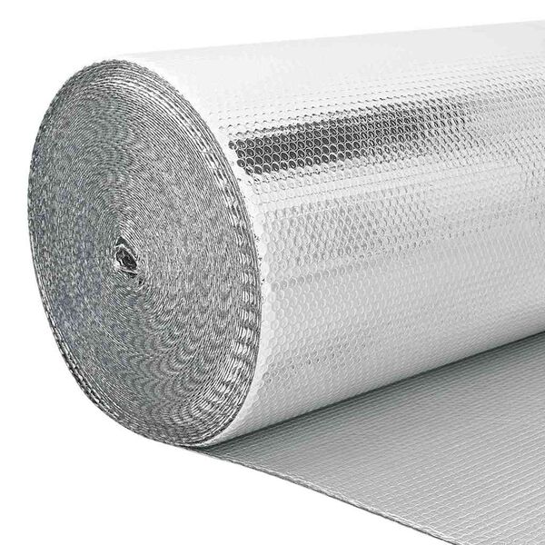 vidaXL Reflector de căldură pentru radiator Argintiu 30 x 0,6 m
