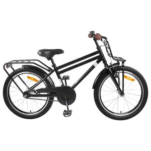 vidaXL Bicicletă pentru Copii 20 Inci pentru 6-11 ani Negru