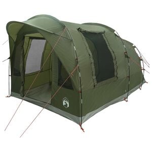 vidaXL Cort tunel Verde măsliniu 400 x 260 x 200 cm Poliester și oțel