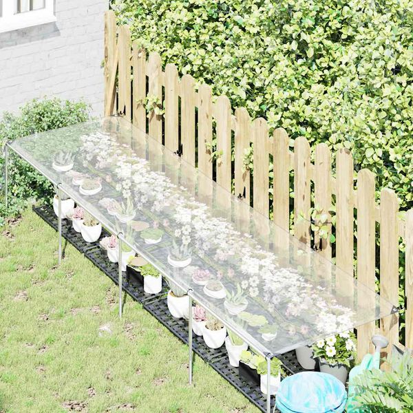 vidaXL Capac pentru plante cu ochiuri 1x4 m polietilenă