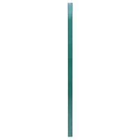 vidaXL Stâlpi de gard, 10 buc., verde, 130 cm, oțel galvanizat