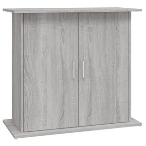 vidaXL Suport acvariu, gri sonoma, 81x36x73 cm, lemn prelucrat