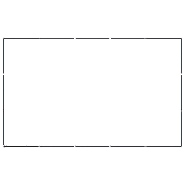 vidaXL Padoc pentru c&acirc;ini de exterior, 13,82 m&sup2;, oțel