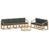 vidaXL Set de canapele de exterior 7 buc.