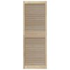 vidaXL Ușă de Dulap cu ușă 4 pcs natural 170 x 2,1 x 59,5 cm