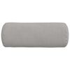 vidaXL Perne Bolster 2 pcs Gri deschis Ø 15 x 40 cm