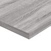 vidaXL Rafturi de perete, 4 buc., gri sonoma, 40x30x1,5 cm, lemn