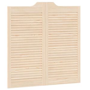 vidaXL Uși oscilante 100 x 50 cm Lemn masiv de pin natural