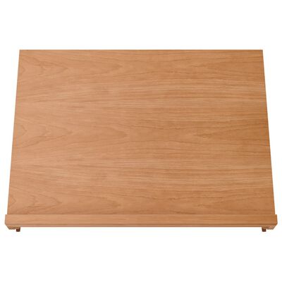 vidaXL Șevalet de masă, 65x48x7 cm, lemn masiv de fag