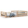 vidaXL Cadru de pat fără saltea 70x140 cm lemn masiv pin