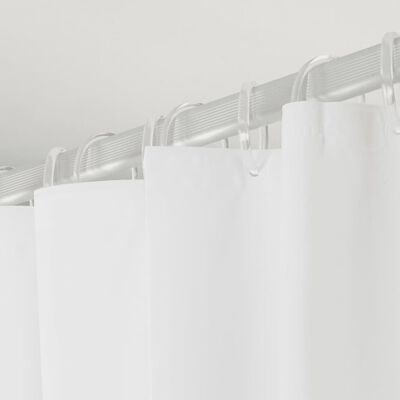 Sealskin Perdea de duș "Granada", alb, 240x180 cm