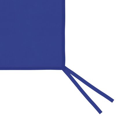 vidaXL Perete lateral foișor cu ferestre, albastru, 4x2 m