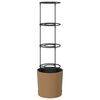 vidaXL Cultivator pentru roșii Naturo ECO &Oslash; 29 x 106 cm WPC