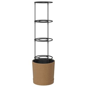 vidaXL Cultivator pentru roșii Naturo ECO &Oslash; 29 x 106 cm WPC