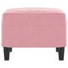 vidaXL Taburet, roz, 60x50x41 cm, catifea