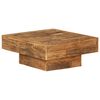 vidaXL Măsuță de cafea, 70 x 70 x 30 cm, lemn masiv reciclat