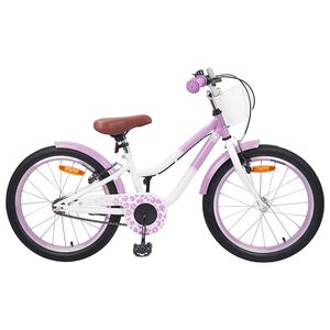 vidaXL Bicicletă pentru Copii 18 Inci pentru 5-7 ani Violet