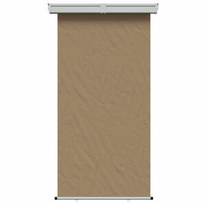 vidaXL Awning lateral pentru balcon 100% poliester, fier, oțel