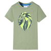 Tricou pentru copii, kaki deschis, 116