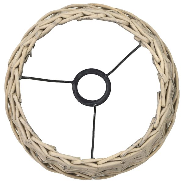 vidaXL Abajur lampă, natural, 30 x 20 cm, răchită