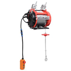 vidaXL Palan electric pentru schele, 800 kg, 230 V