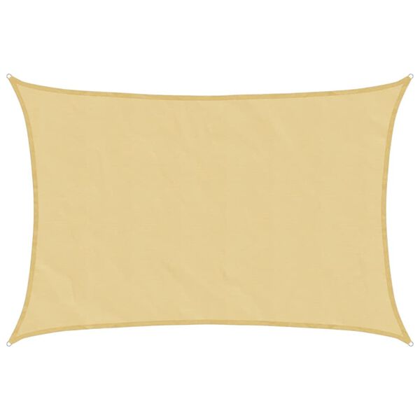 vidaXL Parasolar, nisipiu, 5x3 m, 100% poliester Oxford