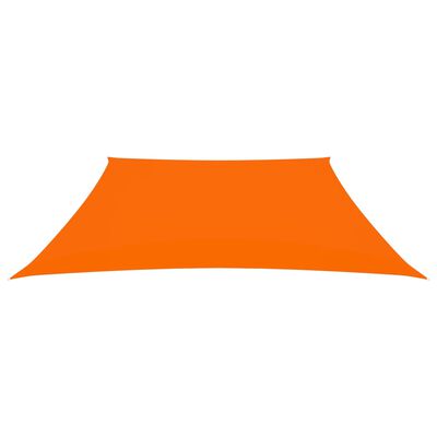 vidaXL Parasolar, portocaliu, 3/4x3 m, țesătură oxford, trapez