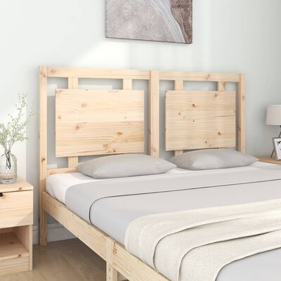 vidaXL Tăblie de pat, 145,5x4x100 cm, lemn masiv de pin