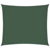 vidaXL Parasolar verde &icirc;nchis 2x2,5 m țesătură oxford dreptunghiular