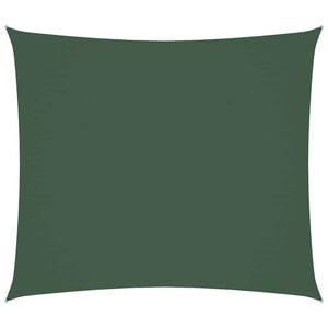 vidaXL Parasolar verde &icirc;nchis 2x2,5 m țesătură oxford dreptunghiular
