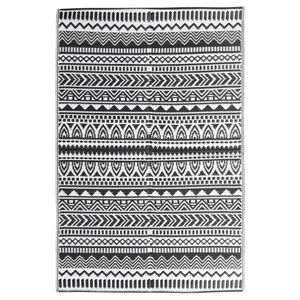 vidaXL Covor de exterior, ARAKIL negru, 160x230 cm, PP