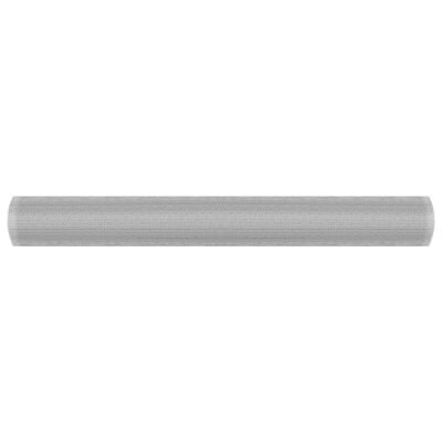vidaXL Plasă de sârmă, argintiu, 60x2000 cm, aluminiu
