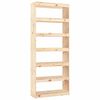 vidaXL Bibliotecă/Separator cameră, 80x30x199,5 cm lemn masiv pin