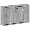 vidaXL Dulap pentru pantofi montat pe perete ALKMAAR 71 x 17 x 43 cm