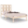 vidaXL Cadru de pat single, 90x190 cm, lemn masiv