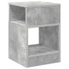 vidaXL Masă laterală 2 pcs Gri din beton 30,5 x 30 x 45 cm