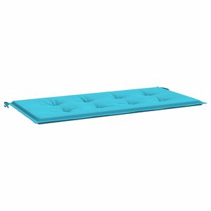 vidaXL Pat de scaun Material Oxford Turcoaz 100 x 50 x 3 cm